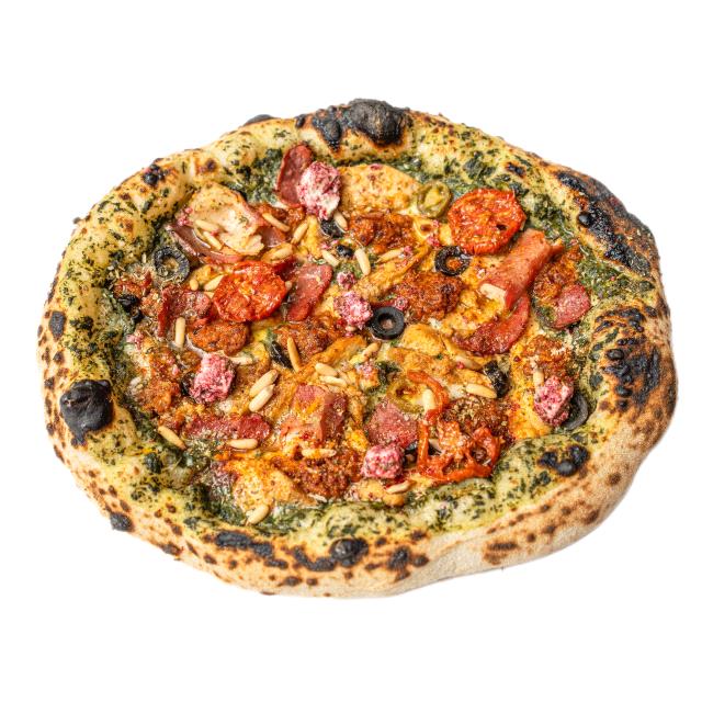 پیتزا بیکن اسپیناچینو